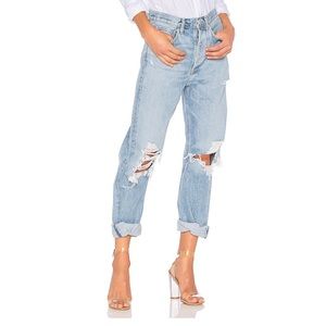 AGOLDE 90S MID RISE LOOSE FIT
Color: Fall Out. Size: 30